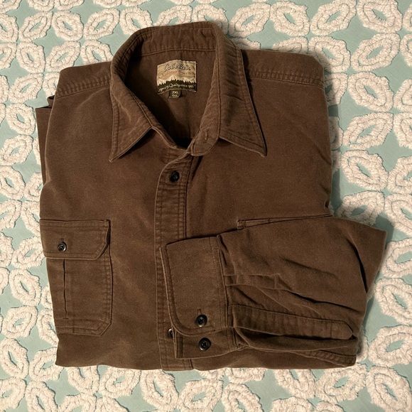 Cabela's Shirts Cabelas Heavyweight Brushed Cotton Button Up Poshmark